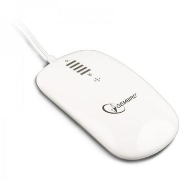 Mouse Gembird Phoenix Touch, 1000 dpi, USB, Optic, Alb