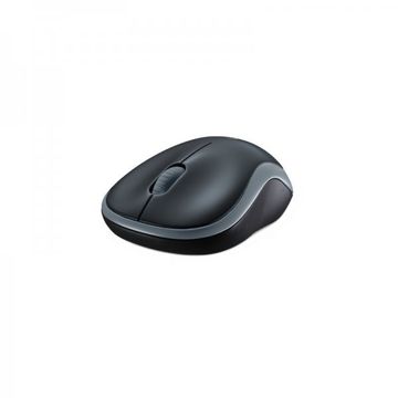 Mouse Logitech M185, USB, Optic, 1000 dpi, Negru/gri