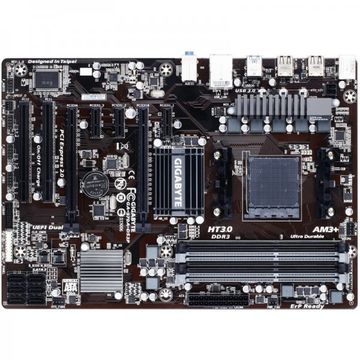 Placa de baza Gigabyte GA-970A-DS3P, Socket AM3+, Chipset AMD 970, ATX