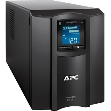 APC SMC1500I, 1500 VA, 900 W, Display LCD