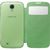 Husa protectie Samsung EF-CI950BGEGWW S-View Cover Verde pentru i9500 Galaxy S4 si i9505 Galaxy S4