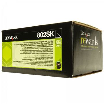 Toner laser Lexmark 80C2SK0, negru, 2500 pag