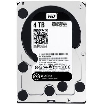 Hard disk Western Digital WD4003FZEX Black 4TB, SATA3, 7200rpm, 64MB