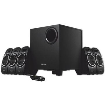 Creative A550 Gaming, Sistem 5.1, 37W RMS, negre