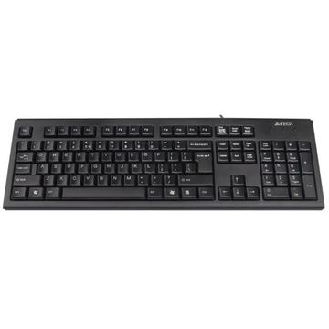 Tastatura A4Tech KR-83-1 standard, USB, neagra