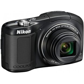 Aparat foto digital Nikon COOLPIX L620, 18.1MP, 14x zoom optic, negru