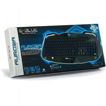 Tastatura E-Blue Auroza, Gaming, Wired, USB, Neagra