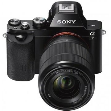 Aparat foto DSLR Sony A7K 24.3MP Kit cu obiectiv 28-70mm