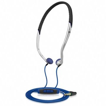 Casti Sennheiser PX 685i Sports Headset, negru / albastru