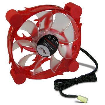Ventilator Inter-Tech CobaNitrox Extended R-120-R 120mm Red LED