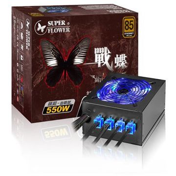 Sursa Super Flower SF-550K14XP, 550W, 2x PCI-E 6+2, 6x SATA, 4x Molex