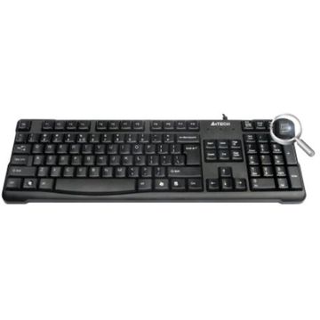 Tastatura A4Tech KR-750 PS/2, Wired, PS/2, neagra