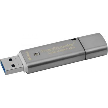 Memorie USB Memorie USB Kingston DataTraveler Locker Plus G3, 64GB