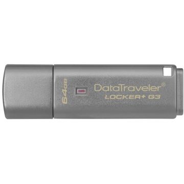 Memorie USB Memorie USB Kingston DataTraveler Locker Plus G3, 64GB