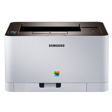 Imprimanta laser Samsung SL-C410W/SEE, color A4, 4/18ppm, WiFi, NFC (Resigilat)