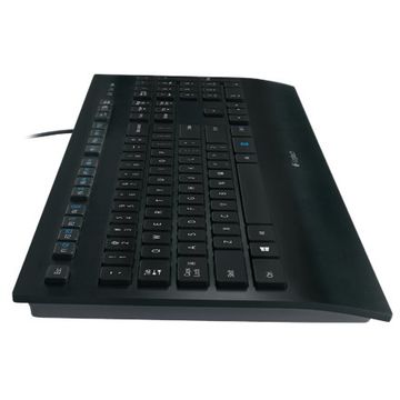 Tastatura Logitech K280e cu fir, USB, neagra