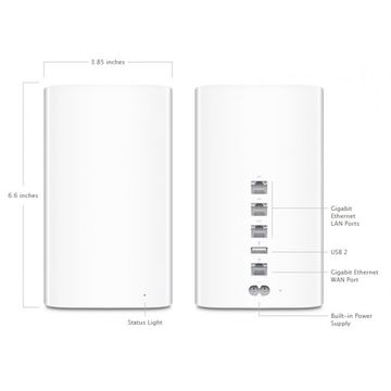 NAS Apple AirPort Time Capsule ME177RS/A, 2TB