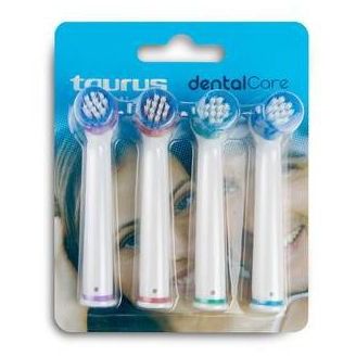 Set 4 rezerve pentru periuta de dinti Taurus Dental Brush