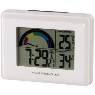 Termometru cu higrometru si ceas Hama TH400, LCD