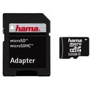 Card memorie Hama 108089 Micro SDHC 32GB, class 10 + adaptor SD