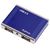 Hub USB Hama 78497, 4 porturi, albastru