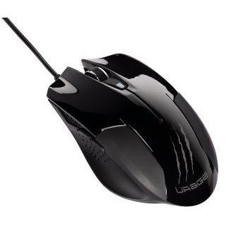 Mouse Hama uRage Evo Gaming, laser USB, negru