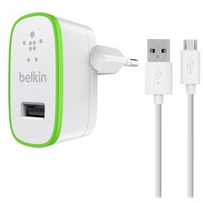 Incarcator de retea Belkin incarcator universal de perete F8M667vf04 cu cablu Micro USB
