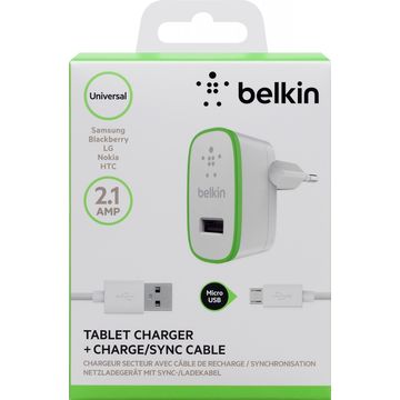 Incarcator de retea Belkin incarcator universal de perete F8M667vf04 cu cablu Micro USB