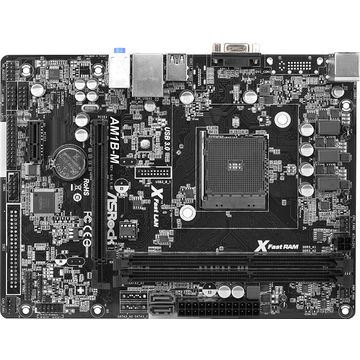 Placa de baza ASRock AM1B-M, socket AM1, AMD Radeon R3 Series Graphics