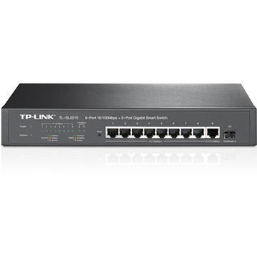 Switch TP-LINK TL-SL2210, 8 porturi 10/100 + 1 port 10/100/1000 + 1 SFP