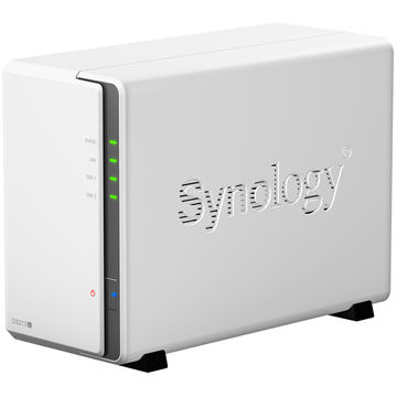 NAS Synology DS213j, 2 x 2.5/3.5 inch HDD/SSD