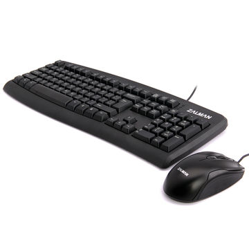 Tastatura Zalman ZM-K380 Combo + mouse, USB, negru