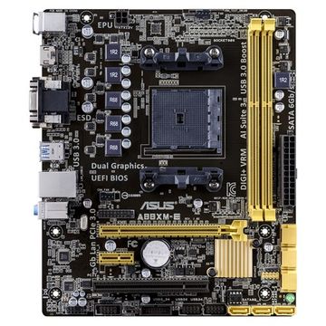 Placa de baza Asus A88XM-E, socket FM2+, chipset AMD A88X