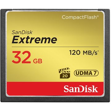 Card memorie SanDisk Extreme Compact Flash, 32GB