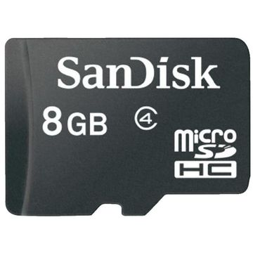 Card memorie SanDisk Micro SD, 8GB, clasa 4