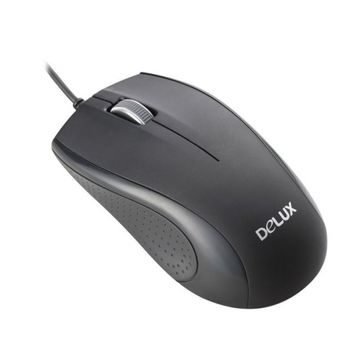 Mouse DeLux DLM-391BU, optic 1000dpi, negru