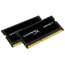 Memorie laptop Kingston HX316LS9IBK2/16 HyperX Impact SODIMM 16GB DDR3 1600MHz, Dual Channel