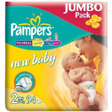 PAMPERS Scutece New Baby 2 Mini Jumbo Pack 94 buc
