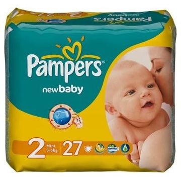 PAMPERS Scutece New Baby 2 Mini Regular Pack 27 buc