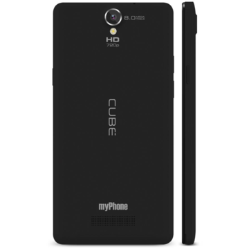 Telefon mobil MyPhone CUBE Dual SIM, negru