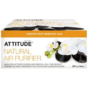 Attitude purificator de aer cu carbune activ si fructul pasiunii