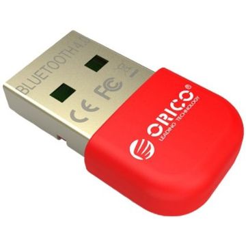 Orico adaptor Bluetooth 4.0 BTA-403, USB 2.0, rosu