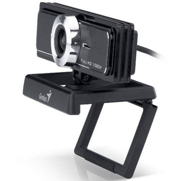 Camera web Genius WideCam F100, 1080p HD, neagra