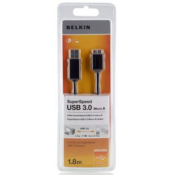 Belkin cablu Micro USB 3.0 F3U166CP1.8M, 1.8 metri