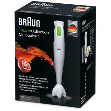 Mixer Braun vertical MQ 100, 450 W, Alb
