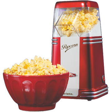 Ariete aparat de popcorn cu aer cald, 1100W, rosu