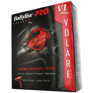 Uscator de par BaByliss BABV1RE Volare V1 Pro Ionic, rosu