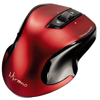 Mouse Hama 53877 laser wireless Mirano, rosu