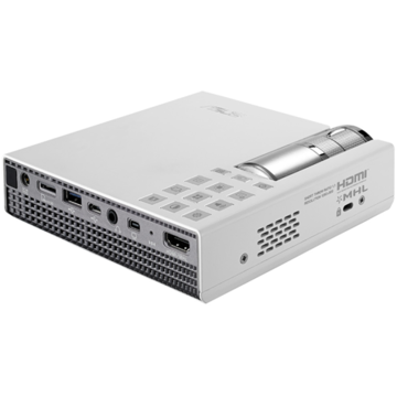 Videoproiector Asus P2B, WXGA 1280x800px, DLP LED, 350 ANSI, 3500:1
