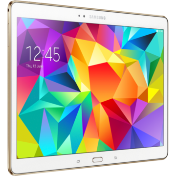 Tableta Samsung Galaxy Tab S T805, 10.5 inch, 16GB, WiFi+LTE, Alba